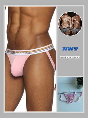 Parke & Ronen - Solid Jockstrap - Blush Pink (M)